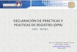 Presentación de PowerPoint - pki.reniec.gob.pe · RENIEC y solo podrán ser inyectados en una tarjeta criptográfica personalizada emitidos para ciudadanos peruanos al momento del