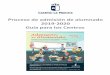 Proceso de admisión de alumnado 2019-2020 Guía para los ...ceip-marianomunera.centros.castillalamancha.es/sites/ceip-marianomun... · aplicación Delphos. Hasta el 30 de enero,