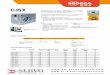 Ficha Técnica Ventiladores Extractores SODECA CJSX · 2017-04-11 · para trabajar en el exterior de la zona de riesgo de incendios Ventilador: • Estructura en chapa de acero galvanizado