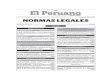 Publicacion Oficial - Diario Oficial El Peruano · 2016-09-26 · electrónico normaslegales@editoraperu.com.pe 3.- En toda disposición que contenga anexos, las entidades deberán