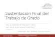 Sustentación Final del Trabajo de Grado³n.pdf · El diagnóstico de la gerencia del proyecto «Mantenimiento y rehabilitación de la carretera Honda –Villeta», comprende: El