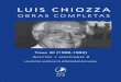 OCChiozza-tomo XI (320) · 2016-12-13 · libros del Zorzal TOMO XI (1990-1993) AFECTOS Y AFECCIONES 2 Los afectos ocultos en la enfermedad del cuerpo OBRAS COMPLETAS LUIS CHIOZZA