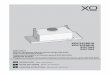 XOC24SMUA XOC30SMUA XOC36S XOC30S...RANGE HOOD - User instructions HOTTE DE CUISINE - Notice d’utilisation CAMPANA EXTRACTORA - Manual de utilización USA F E XOC24SMUA XOC30SMUA