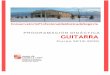 PROGRAMACIÓN GUITARRA 2019-2020conservatoriosegovia.centros.educa.jcyl.es/sitio/upload/... · 2019-11-06 · Consejería de Educación Conservatorio Profesional de Música de Segovia