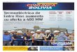 Termoeléctrica de Inversión MW 3.370 Entre Ríos aumenta su ... · ciendo el tendido eléctrico de Bolivia al norte argentino, está previsto vender más de 100 me-gavatios”,
