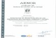 AENOR - aiju.es · AENOR Empresa Registrada ISO 9001 ER-0574/2002 AENOR certifica que la organización ASOCIACIÓN DE INVESTIGACIÓN DE LAS INDUSTRIAS DEL JUGUETE, CONEXAS Y AFINES