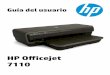 HP Officejet 7110 formato ancho - GfK Etilize · Declaración de garantía limitada de Hewlett-Packard.....91 Información sobre la garantía de los cartuchos de ... • Abrir el