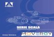 SERIE SCALA - Movergy · SCALA 130-2-1 / 1230 Serie Caudal nominal en litros por minuto Voltaje de motor Número de fases Número de etapas Canidad de impulsores recortados Las bombas