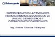 SUPERVISIONES EN ACTIVIDADES HIDROCARBUROS LIQUIDOS … FORO REGIONAL DE... · una Declaración de impacto Ambiental (DIA) aprobada por la autoridad ambiental correspondiente. TRAMITES