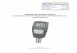 Manual de instrucciones Durómetro shore PCE-DDA 10,PCE-DDD ... · Según la fórmula, la dureza es proporcional al desplazamiento del material a través de la punta de medición