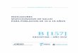 INDICADORES SELECCIONADOS DE SALUD PARA ......Indicadores seleccionados de salud para población de 10 a 19 años. Argentina – Año 2016 Ministerio de Salud de la Nación Secretaría