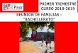 PRIMER TRIMESTRE CURSO 2018-2019 REUNIÓN DE FAMILIAS - … · 2018-10-06 · SALIDAS 1ER TRIMESTRE Ruta Cultural Antequera(1º eso a 2º bach) Visita exposición Portón. Teatro