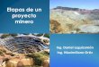 ETAPAS DE UN PROYECTO MINEROmaterias.fi.uba.ar/7202/MaterialAlumnos/40_Clase 2 Implementacion de un Proyecto minero...Canteras grandes y minas 1000 - 9000 tn /h Canteras medianas 300