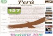 Elviaje 2018 de l o s v i a j e s Per˜ Internacional 25 de ...una diversidad de fauna como pelícanos, piqueros, flamencos, leones marinos y el famoso pingüino de Humbolt, único