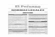 Publicacion Oficial - Diario Oficial El Peruano · Dan por concluidas designaciones de profesionales y encargos de funciones de la Dirección de Salud V Lima Ciudad 522263 TRANSPORTES