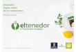 ElTenedor, el gran aliado de los restaurantes · ElTenedor – Estrategia online para restaurantes Nuevo canal para recibir reservas Proporciona visibilidad & Publicidad en las webs