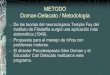 METODO Doman-Delacato / Metodología · Además del área motora, tiene sus propios métodos de enseñanza de la lectura (global), del cálculo y de otras áreas. Se desarrollan por