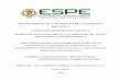 DEPARTAMENTO DE LAS CIENCIAS DE LA ENERGÍA Y MECÁNICArepositorio.espe.edu.ec/bitstream/21000/14950/1/T-ESPEL-MEC-0151.pdf · III DEPARTAMENTO DE CIENCIAS DE LA ENERGÍA Y MECÁNICA