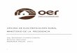 OFICINA DE ELECTRIFICACIÓN RURAL MINISTERIO DE LA … · 2018-06-29 · CHANGUINOLA, ALMIRANTE, GUABITO Y ÁREAS CIRCUNVECINAS, LOCALIZADAS EN LA PROVINCIA DE BOCAS DEL TORO. Por