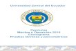 Universidad Central del Ecuadoraka-cdn.uce.edu.ec/ares/w/uce_noticias/Comunicados/2016/... · 2016-12-08 · Comunicación y su ámbito de protección de derechos dentro del campo