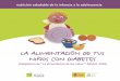 nutrición saludable de la infancia a la adolescencia LA ...diabetesmadrid.org/wp-content/uploads/2015/07/Alimentación-Niños... · • Mantequilla • Tocino, panceta, manteca de