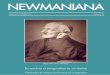 SUMARIO - Amigos de Newman 60.pdfRomana presentaba una unidad y una integridad a lo largo del tiempo, siempre ﬁ el a su origen, y en continuidad con la Iglesia primitiva de los Padres