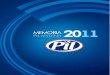 MEMORIA-PIL-2011 - Pil AndinaPIL ANDINA S.A. Alineada con los objetivos corporativos, PIL Andina S.A. ha registrado un importante crecimiento que ha sido sostenible en los últimos