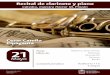 Recital de clarinete y piano - Facultad de Artes UNartes.bogota.unal.edu.co/assets/postmaster/docs/recital_clarinete-piano.pdf · Rapsodia para clarinete y piano. Robert Muczynski