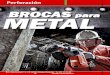 BROCAS para METAL - Jelcojelco.es/wp-content/uploads/2015/07/catalogo_jelco_2017_SML_metal_001.pdfpunta de afilado normal y ángulo de 118° ... 59410070 paquete de brocas hss cortas