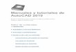 Manuales y tutoriales de AutoCAD 2019 · 2018 en francés tiene como objetivo ayudarlo a descubrir y dominar un máximo de características 2D y 3D de AutoCAD, desde la más simple