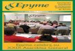 Epyme celebra su XXIX Asamblea General · Entre sus objetivos para el 2010, incluidos en el PLEAN, destacan la intención de alcanzar un 7,5% de ahorro sobre el consumo tendencial