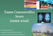 Trauma Craneoencefálico Severo · Estudios clínicos, donde los datos fueron coleccionados prospectivamente con análisis retrospectivos (observacionales, cohorte, prevalencia y