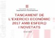 TANCAMENT DE L’EXERCICI ECONÒMIC 2017 AMB ESFER@ I …educacio.gencat.cat/documents/PC/GestioEconomica/... · 2018-02-05 · Arqueig de caixa . Es fa igual que la conciliació
