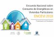 Encuesta Nacional sobre Consumo de Energéticos …...sobre el consumo de energía en el sector residencial; l a Encuesta Nacional de Consumo de Energéticos en Viviendas Particulares