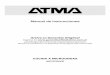 Manual de Instrucciones - atma.com.ar · La energía de microondas no puede penetrar el metal, por lo que no se cocinará el alimento. Pueden utilizarse trozos de papel de aluminio