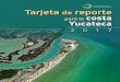 Tarjeta de reporte para la costa Yucateca · 2018-04-25 · monitorear el uso de los humedales costeros al interior de la península Número de individuos ... Otro factor que afecta
