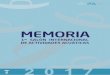 MEMORIA MEDSEA 2017 - IFAEn la categoría de actividades de superﬁcie un día de relax en Parres Water Sport , una comida y actividad en Water Parres Sport y cinco menciones de honor
