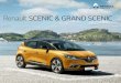 Renault SCENIC & GRAND SCENIC · Sus 7 plazas facilitan los viajes de toda la familia. La banqueta deslizante 1/3-2/3 de la segunda fila, así como los dos asientos independientes