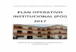PLAN OPERATIVO INSTITUCIONAL (POI) 2017– Bambamarca para el año fiscal 2017, se ha elaborado en el Marco del Plan de Desarrollo Concertado – PDC y la normatividad vigente; se
