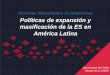 La Educación Superior en Argentina y América Latinabibliotecadigital.cin.edu.ar/bitstream/123456789... · Crecimiento anual promedio de la matrícula, 2010-2016 . El crecimiento