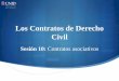 Los Contratos de Derecho Civil - UNIDLos Contratos de Derecho Civil Sesión 10: Contratos asociativos . Contextualización La similitud entre el contrato de sociedad civil y el de