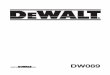 DW089 - DeWaltservice.dewalt.co.uk/PDMSDocuments/EU/Docs/docpdf/dw089... · 2014-04-15 · Rango de autonivelación ° +/– 4 Temperatura de funcionamiento °Cde –10 a +45 Rosca