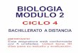 BIOLOGIA MODULO 2 - aula.capacitacion2000.edu.coaula.capacitacion2000.edu.co/mat/biologia_ciclo4_modulo2_unidad1.pdf · BIOLOGIA MODULO 2 CICLO 4 BACHILLERATO A DISTANCIA ¡IMPORTANTE!
