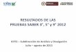 RESULTADOS DE LAS PRUEBAS SABER 3 2012 ICFES â€“Subdirecciأ³n de ... Video sobre el acceso a los resultados