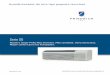 Serie SG - Friedrich Residential Productsfriedrich.gear.host/documents/ptac/SP_SG_Series_PTAC_Brochure_2016.pdf · de vibración para mantener el compresor en funcionamiento de manera