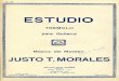 guitarmusic.info · NO. 45 ESTUDIO TREMOLO para Guitarra Música del Maestro JUSTO T. MORALES ANTIGUA CASA NUÑEZ SOC EEO RES' DIEGO, GRACIA & CIA. SARMIENTO 1573 U. T. - BUENOS AIRES