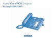 Alcatel OmniPCXEnterprise Alcatel 4018/4019 · Manual del usuario 3 How introducción Le agradecemos la confianza que deposita en Alcatel al haber elegido un teléfono de la gama