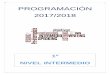 PROGRAMACIÓN 2017/2018E.O.I. de Mieres Departamento de Inglés 1º de Nivel Intermedio 2017/2018