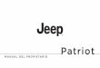 2014 Jeep Patriot Owner's Manual...este vehículo de manera segura, puede ocasio-nar una colisión, la volcadura del vehículo y lesiones graves o fatales. Conduzca cuidado-samente