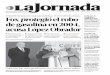 SÁBADO 26 DE ENERO DE 2019 // CIUDAD DE MÉXICO // AÑO 35 ... · V El presidente Andrés Manuel López Obrador pidió ayer a la esposa del corresponsal de La Jornada en Sinaloa,